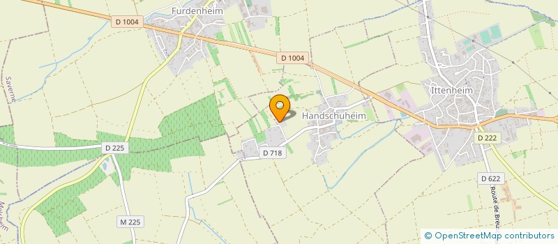 localisation de l'entreprise MADAME CLAUDINE HEIN à HANDSCHUHEIM
