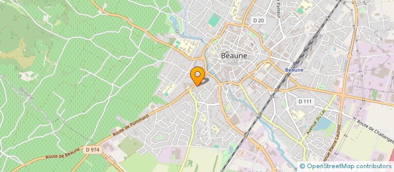 localisation de l'entreprise MADAME CLAUDINE HENRY à BEAUNE