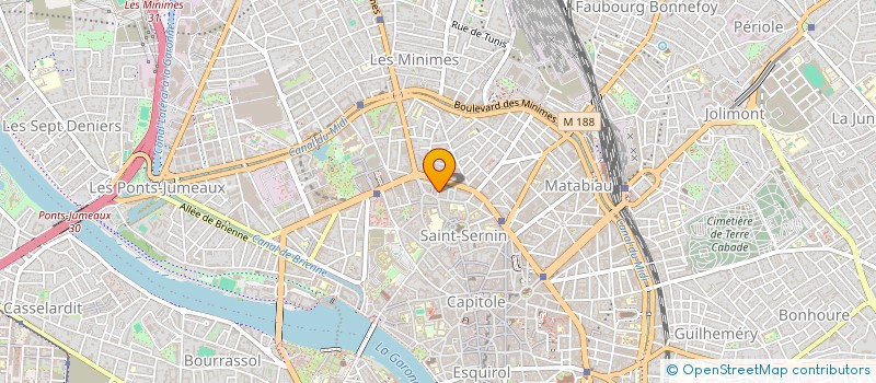 localisation de l'entreprise MADAME CLAUDINE HILT à TOULOUSE