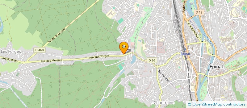 localisation de l'entreprise MADAME CLAUDINE JEANMAIRE à CHANTRAINE