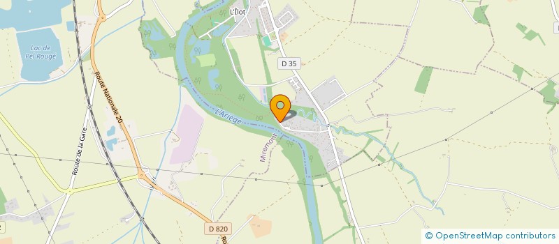 localisation de l'entreprise MADAME CLAUDINE JIMENEZ GERAUD  GREPIAC