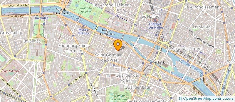 localisation de l'entreprise MADAME CLAUDINE JUPRELLE à PARIS