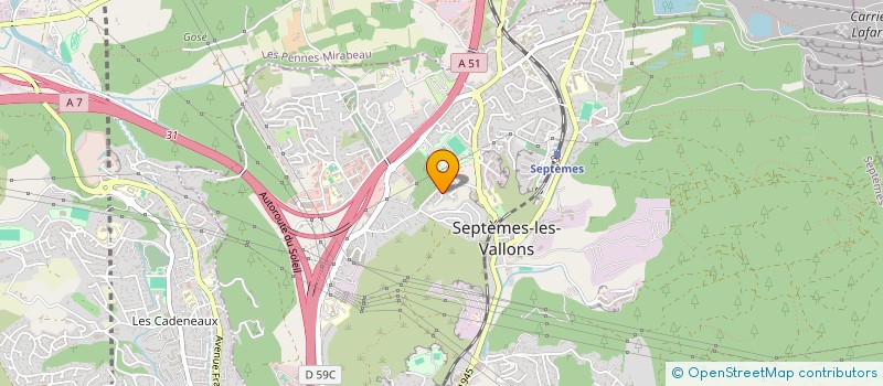 localisation de l'entreprise MADAME CLAUDINE KROPFINGER  SEPTEMES LES VALLONS