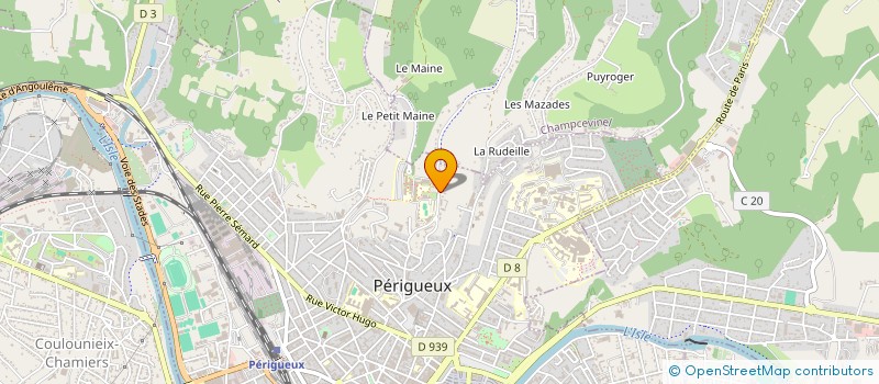 localisation de l'entreprise MADAME CLAUDINE LAMOULINE à PERIGUEUX
