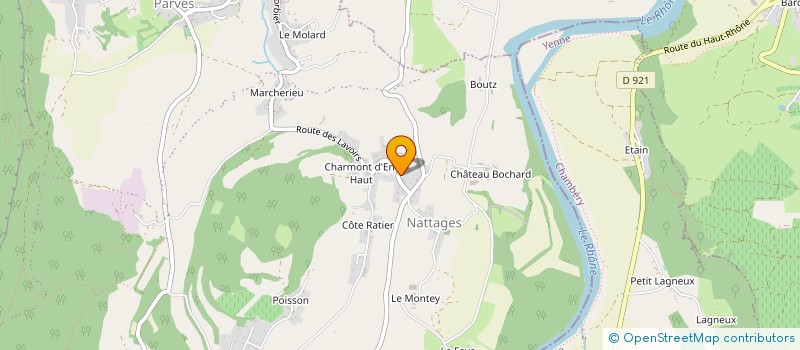 localisation de l'entreprise MADAME CLAUDINE LANDRY  PARVES ET NATTAGES