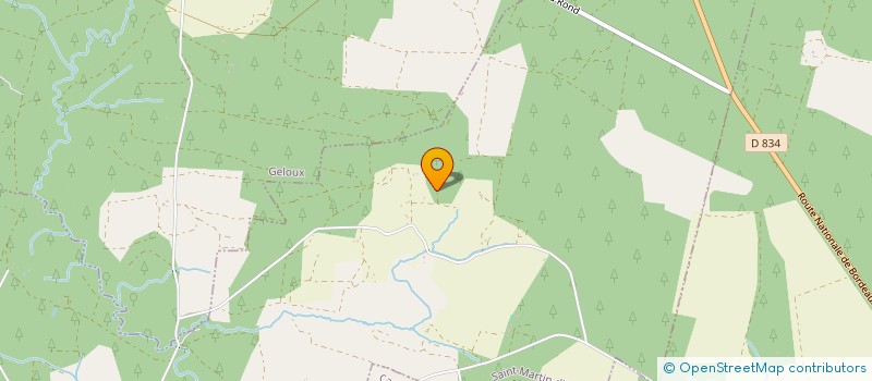 localisation de l'entreprise MADAME CLAUDINE LANIBOIS  SAINT-MARTIN-D'ONEY