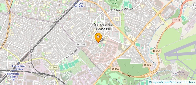 localisation de l'entreprise MADAME CLAUDINE LATOUR  GARGES-LES-GONESSE