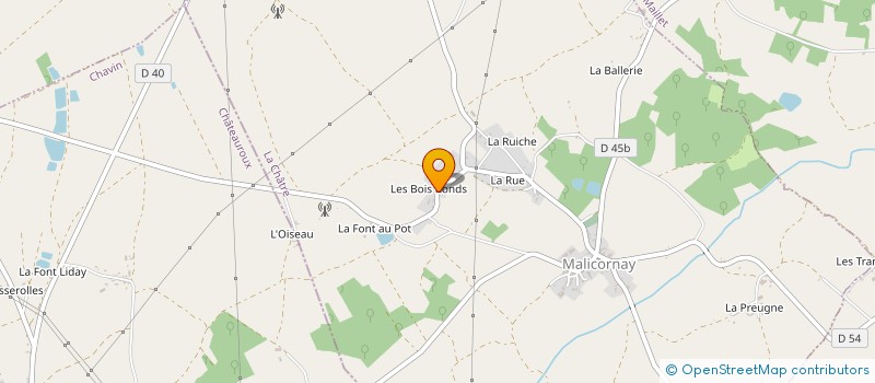 localisation de l'entreprise MADAME CLAUDINE LAVENU à MALICORNAY
