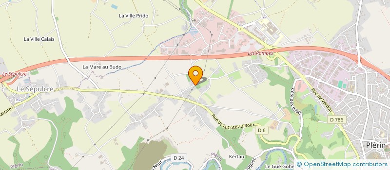 localisation de l'entreprise MADAME CLAUDINE LE DEM  PLERIN