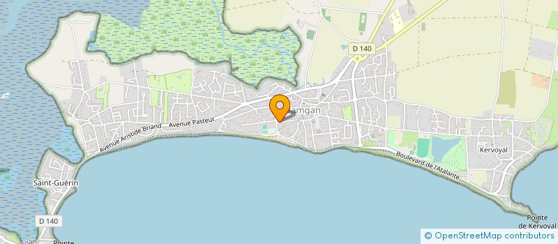 localisation de l'entreprise MADAME CLAUDINE LEGRAND  DAMGAN