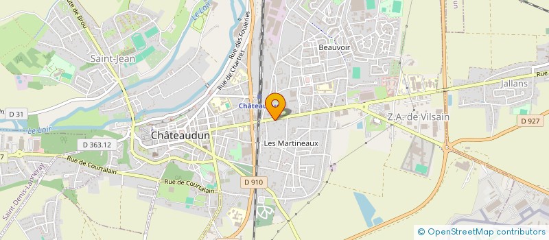 localisation de l'entreprise MADAME CLAUDINE LEPAGE à CHATEAUDUN