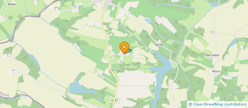 localisation de l'entreprise MADAME CLAUDINE LESPES  PARLEBOSCQ