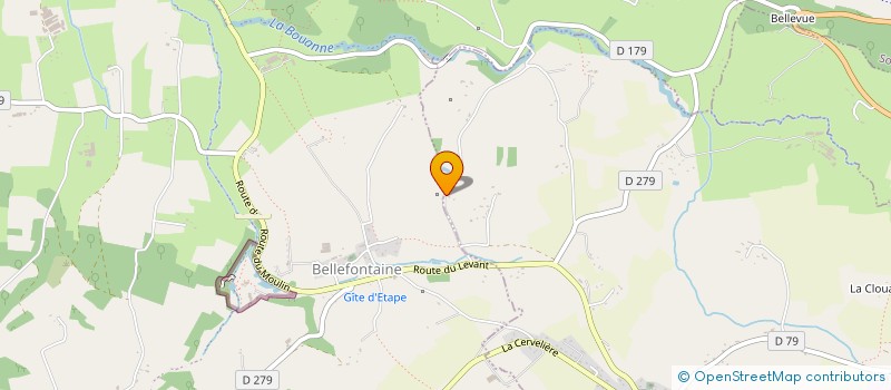 localisation de l'entreprise MADAME CLAUDINE LOISEL  LE NEUFBOURG