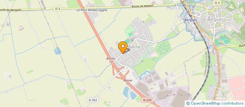 localisation de l'entreprise MADAME CLAUDINE MAGNIER à BIERNE