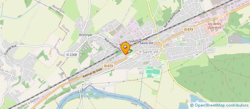 localisation de l'entreprise MADAME CLAUDINE MAISTRUCK  SAINT-VIT