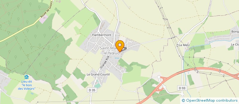 localisation de l'entreprise MADAME CLAUDINE MARCHAND  SAINT-MARTIN-LE-NUD