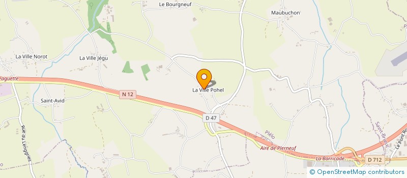 localisation de l'entreprise MADAME CLAUDINE MARTEIL à PLELO
