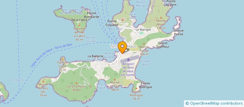 localisation de l'entreprise MADAME CLAUDINE MATHIAS à TERRE DE HAUT