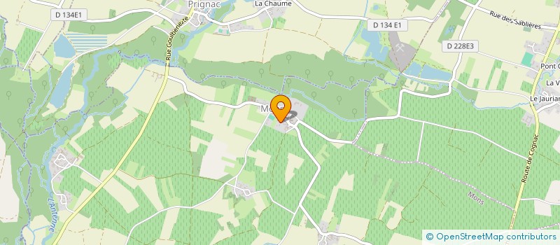 localisation de l'entreprise MADAME CLAUDINE MERILLAC à MONS