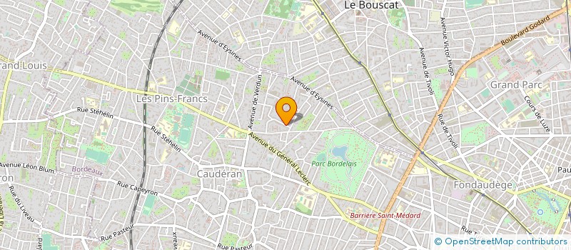 localisation de l'entreprise MADAME CLAUDINE MIVIELLE à BORDEAUX