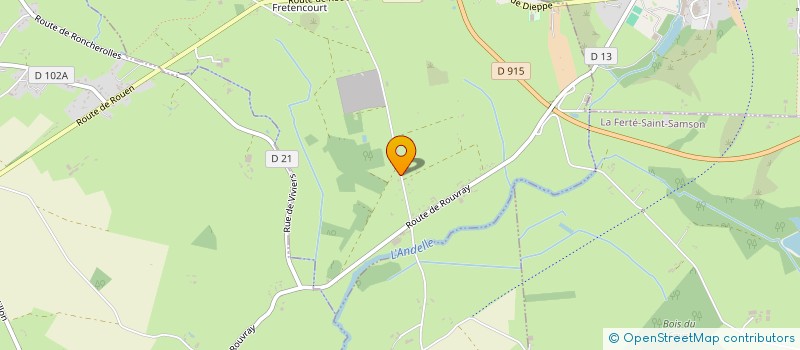 localisation de l'entreprise MADAME CLAUDINE MOMMER  RONCHEROLLES-EN-BRAY