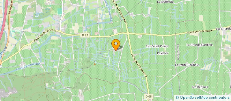 localisation de l'entreprise MADAME CLAUDINE MONTY  ORANGE