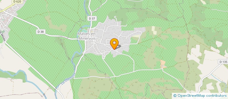 localisation de l'entreprise MADAME CLAUDINE NESTOR-ROMAIN  MALVES-EN-MINERVOIS