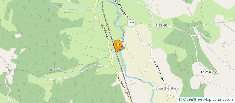 localisation de l'entreprise MADAME CLAUDINE NIEL  LABARTHE-BLEYS