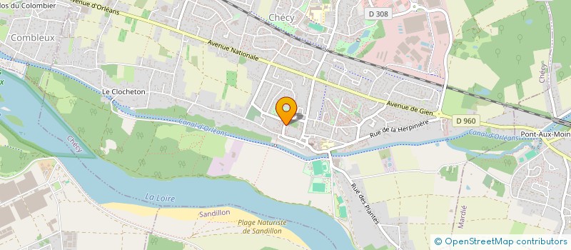 localisation de l'entreprise MADAME CLAUDINE NIZIGIYIMANA à CHECY