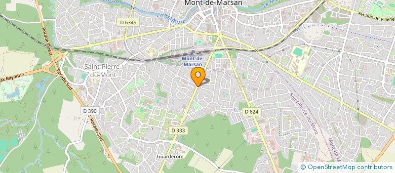 localisation de l'entreprise MADAME CLAUDINE NORMAND à SAINT-PIERRE-DU-MONT