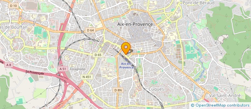 localisation de l'entreprise MADAME CLAUDINE PARENT à AIX-EN-PROVENCE