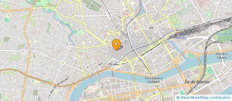 localisation de l'entreprise MADAME CLAUDINE PERRAULT à NANTES