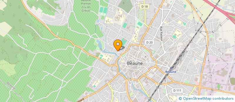 localisation de l'entreprise MADAME CLAUDINE PETITJEAN à BEAUNE