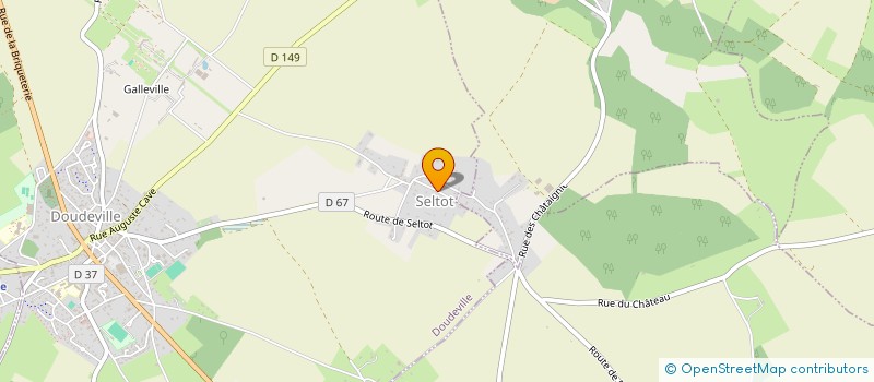 localisation de l'entreprise MADAME CLAUDINE PICARD  DOUDEVILLE