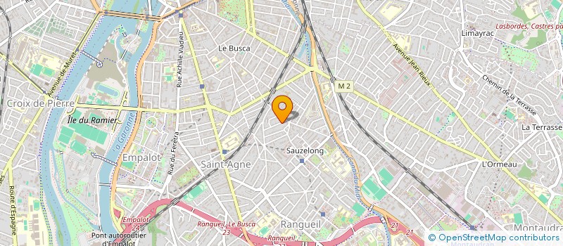 localisation de l'entreprise MADAME CLAUDINE PIGNES à TOULOUSE