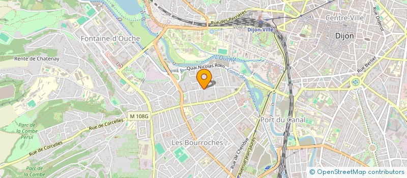 localisation de l'entreprise MADAME CLAUDINE PILOSSOFF  LA CHARITE-SUR-LOIRE