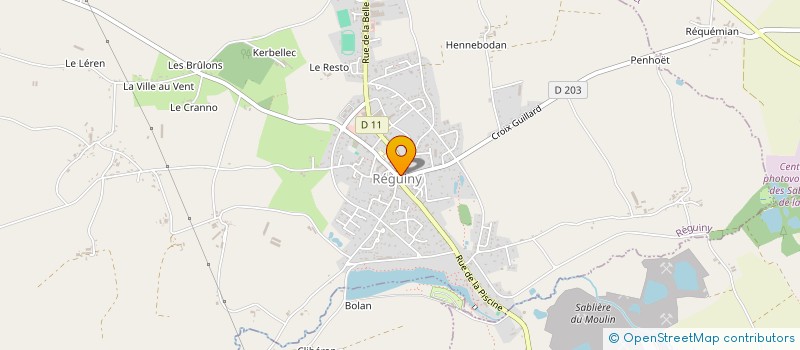 localisation de l'entreprise MADAME CLAUDINE POCARD à REGUINY