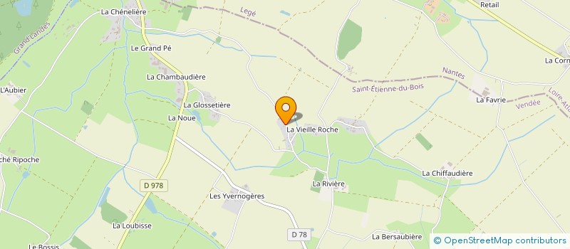 localisation de l'entreprise MADAME CLAUDINE PONCE  SAINT-ETIENNE-DU-BOIS