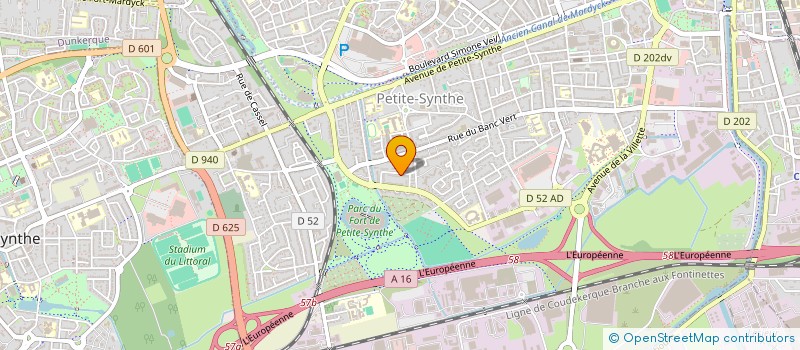 localisation de l'entreprise MADAME CLAUDINE PRUVOST à DUNKERQUE