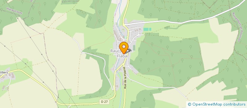 localisation de l'entreprise MADAME CLAUDINE RAMBOURG  RAUCOURT-ET-FLABA