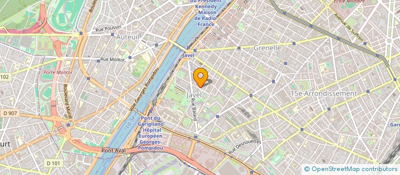 localisation de l'entreprise MADAME CLAUDINE RASOAZANAMASY  PARIS