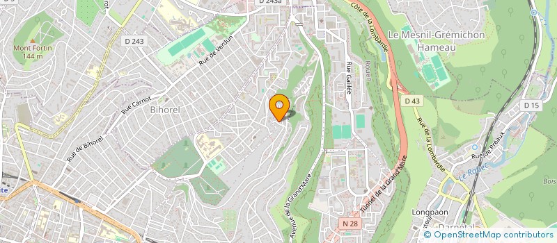 localisation de l'entreprise MADAME CLAUDINE RENARD à ROUEN