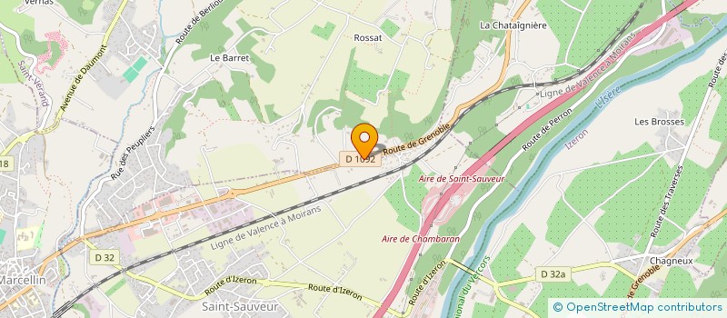 localisation de l'entreprise MADAME CLAUDINE RENIER  SAINT-SAUVEUR