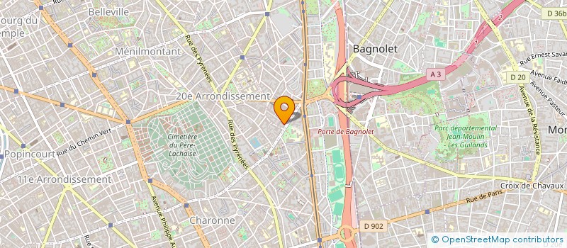 localisation de l'entreprise MADAME CLAUDINE RIOU  PARIS