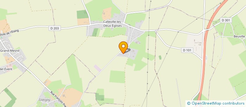 localisation de l'entreprise MADAME CLAUDINE ROBBE  SAINT-DENIS-SUR-SCIE