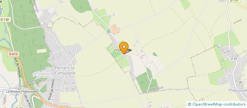 localisation de l'entreprise MADAME CLAUDINE ROUGEGREZ  HARCOURT