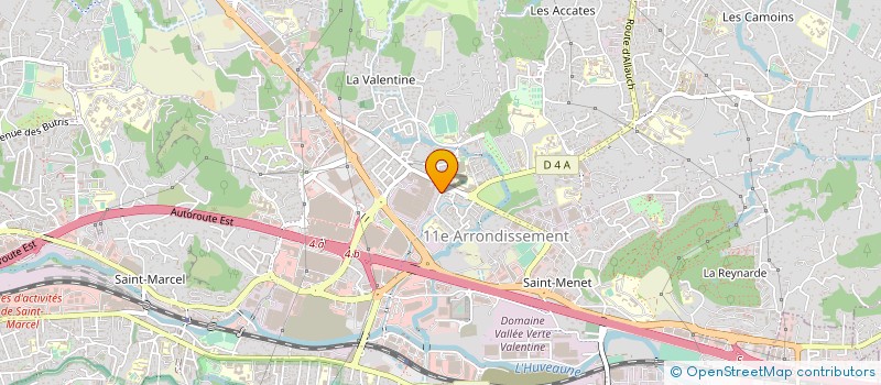localisation de l'entreprise MADAME CLAUDINE SANTIN à MARSEILLE