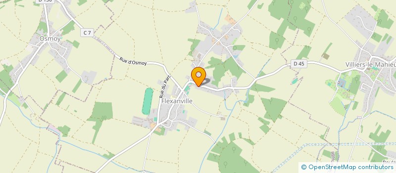 localisation de l'entreprise MADAME CLAUDINE SAVADOGO  FLEXANVILLE