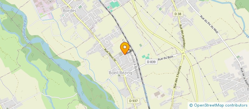 localisation de l'entreprise MADAME CLAUDINE SDRIGOTTI  BOEIL-BEZING