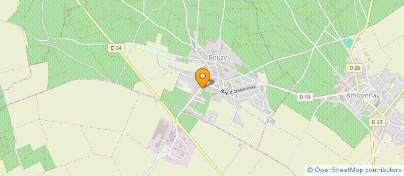 localisation de l'entreprise MADAME CLAUDINE SLIWA  BOUZY